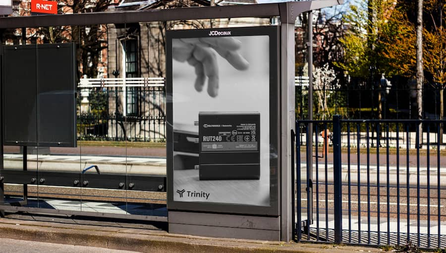 Trinity IoT-Powered Ad Solutions - Photo Taken by Joshua Earle